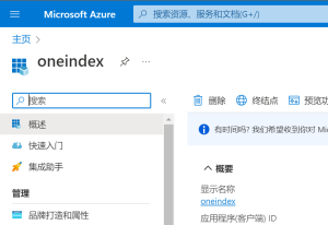 最新，搭建oneindex网盘时如何获得Microsoft的应用id与密钥-THsInk