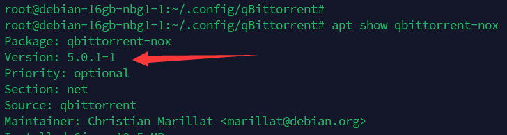 apt安装最新版qbittorrent-nox 5.0.1，并修改密码-THsInk