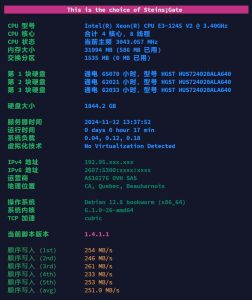 前几天买的OVH KS-LE-A开机了-THsInk